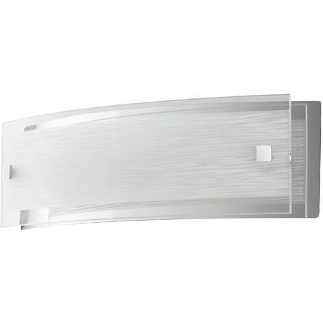 Applique LED JOYCE in vetro bianco 15W 4000K(Luce naturale)