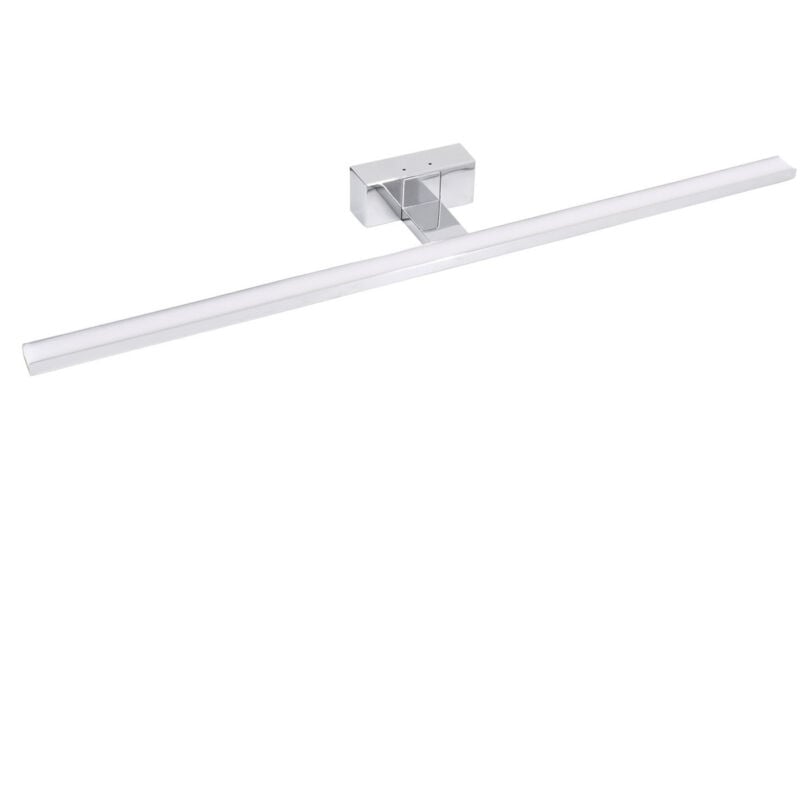 Applique led Keira - 15W - 4000K - 80cm - IP44 - Chrome - Éclairage Mural Moderne