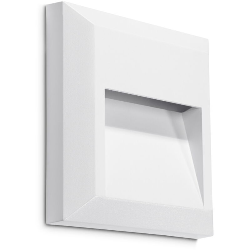 Kossel - Applique Murale Extérieure led Blanc 12.5cm 130lm 4000K IP65 - Leds-c4