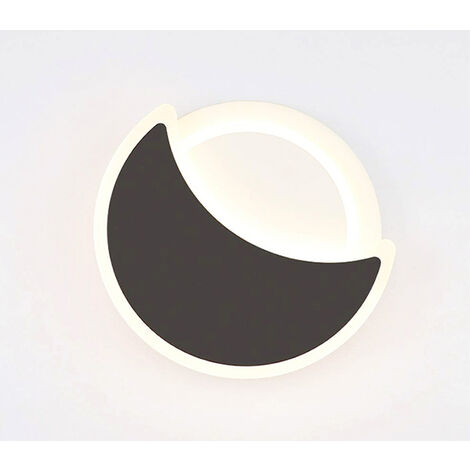 Applique LED Lampada da Parete Moderna Mezza Luna a Muro Luce Naturale BS-021