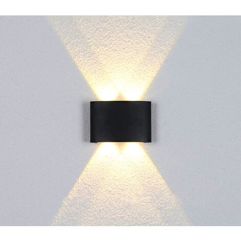 Applique Lampada LED da Muro Rettangolare 12W Doppio Fascio Luminos