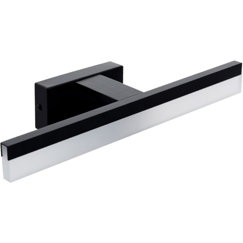 Ledkia - Applique led Salle de Bain 7W Lenny pour Miroir Noir