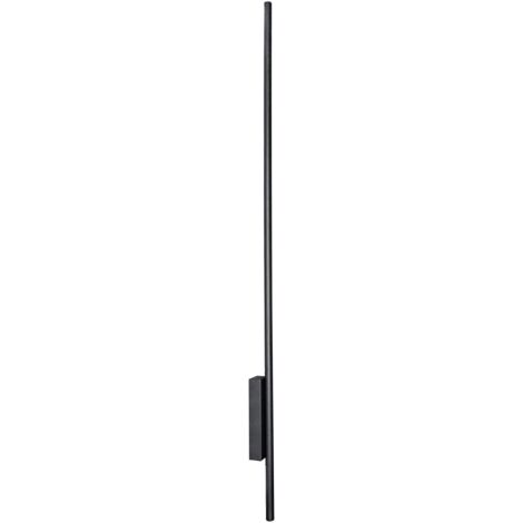 Applique LED lineare nera 4000K 120cm LUNA IdeaLED