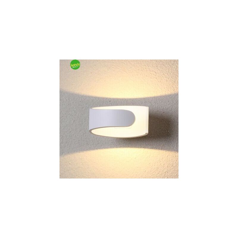 Applique da esterno Green Light logan ip54 4 w 4000k bianca