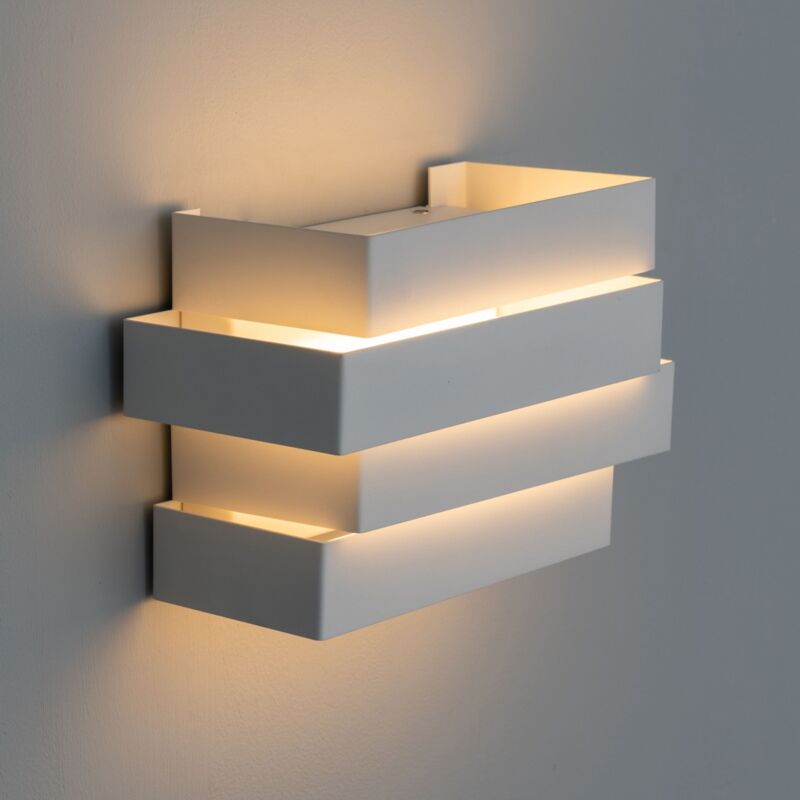 Applique led moderne design 6W blanc - Scala