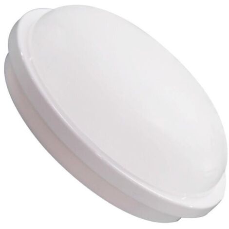 Applique LED Murale CCT 20W Blanche Hublot Ronde IP65 - 3000K/4000K/6500K - SILUMEN