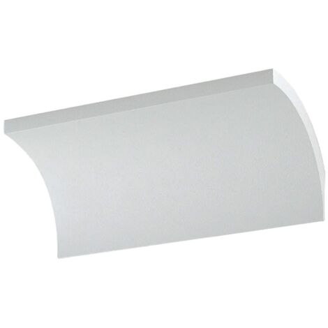 Applique LED MUSTANG in alluminio bianco 8W 4000K (luce naturale) 20 cm.