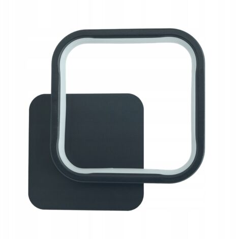 Applique LED nera 14W neutra 1200lm Clover ID-4720 Idealed