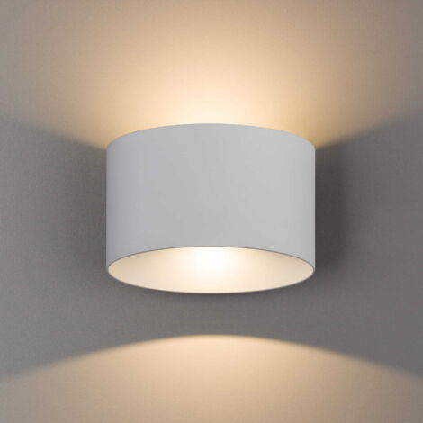 Applique LED Nowodvorski Ellipses 8140 bianca alluminio