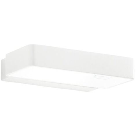 "Applique LED OMEGA in alluminio bianco 6W 4000K (Luce naturale)"