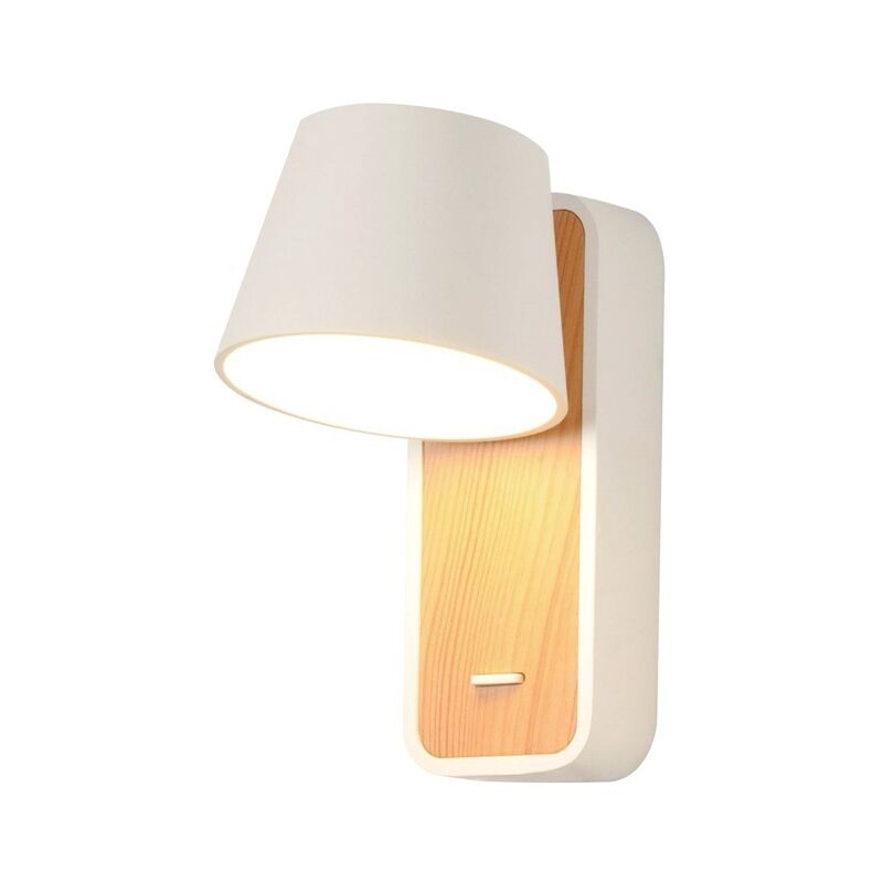 Barcelona Led - Applique led orientable 6W 'Koppen' 2700K - Blanc