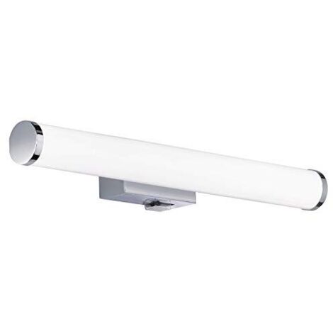 Applique Led per Bagno Metallo cromato Diffusore Bianco IP44 Mattimo GD Trio