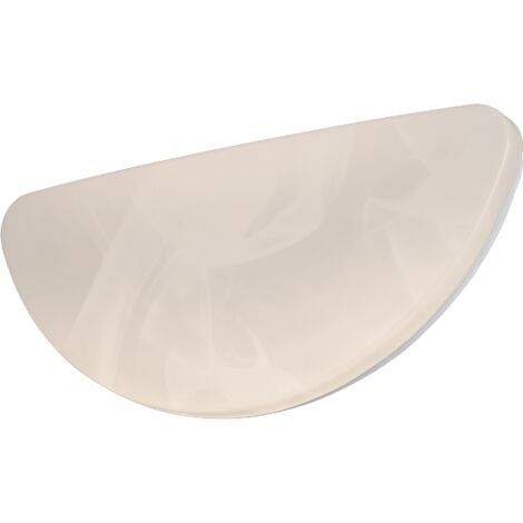 Applique LED, plastica, alabastro, 25,5x3,5x11,5 cm, Umbria