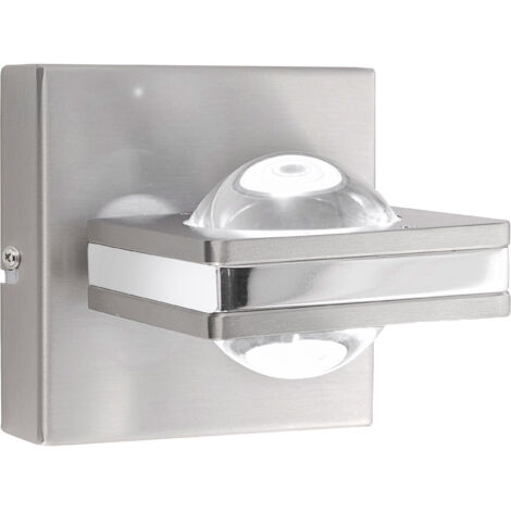 Applique LED RGB orientable chromée 8,5W Q-Fisheye Paul Neuhaus
