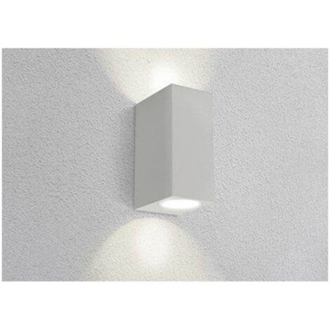 Applique LED serie AXO 2 attacchi GU10 IP44 Grigio Century AXO-2GU10SG