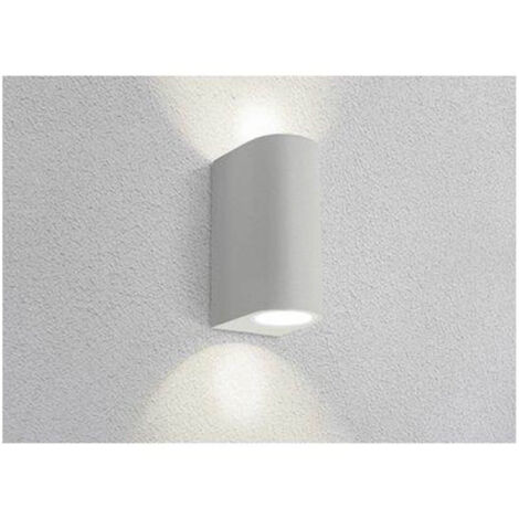 Applique LED serie AXO attacco GU10 IP44 Grigio Century AXO-2GU10G