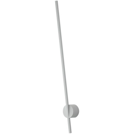 "Applique LED SHANGHAI in alluminio bianco 9W 3000K (Luce calda)"