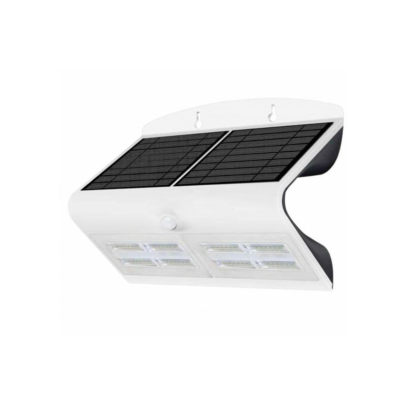 Applique LED Solaire Fly 6.8W avec Détecteur de Mouvement IP65 3000K + 6000K | IluminaShop