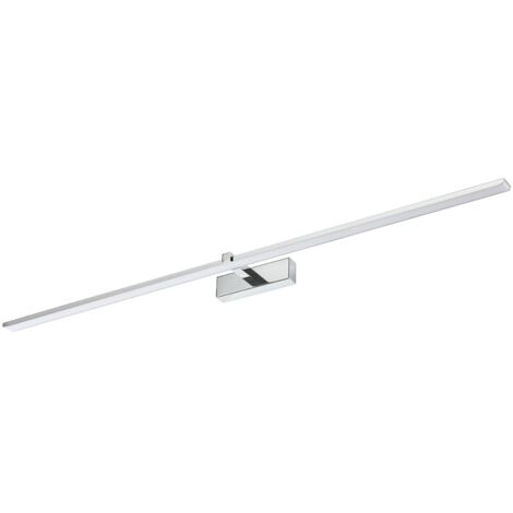 Applique LED specchio Venus 24W 120cm cromo IP44 4200K