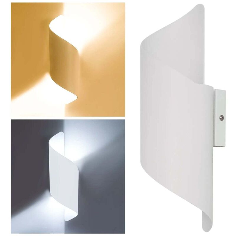 Applique LED spirale da interno doppia luce 20W IP20