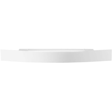 Applique LED SPOILER in metallo bianco 20W con funzione CCT 6x60 cm.