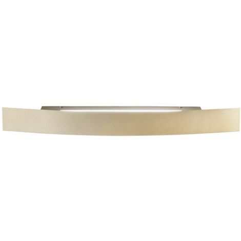 Applique LED SPOILER in metallo oro 20W con funzione CCT 6x60 cm.
