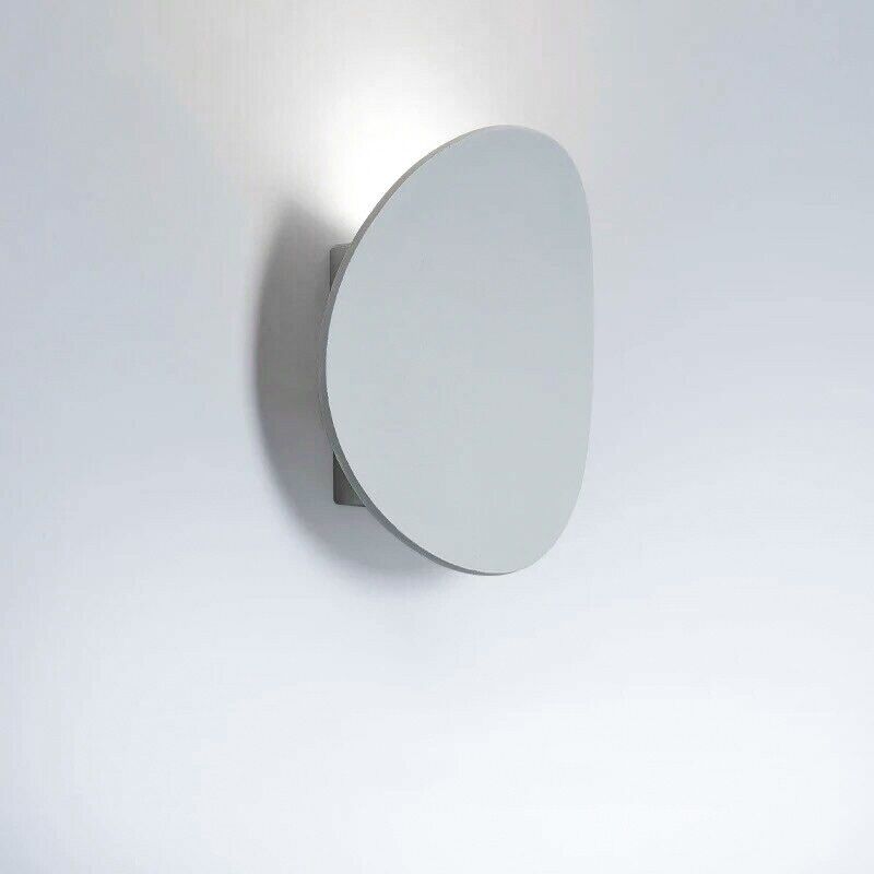Image of Applique led tondo bianco da parete esterno interno impermeabile lampada luce fredda naturale calda Bianco freddo
