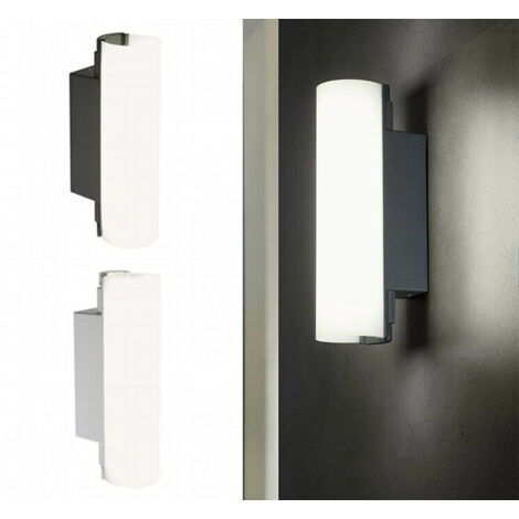 Applique LED Tubo Polar Grigio Grafite