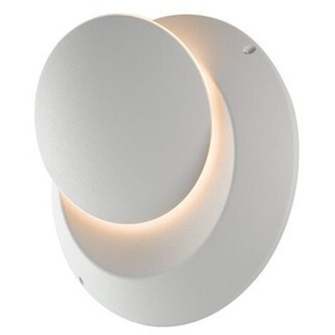 "Applique LED TWILIGHT in alluminio bianco 4W 3000K (Luce calda)"