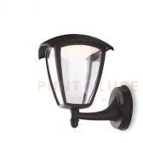 APPLIQUE LED UP LADY NERO 12W 800LM 4000K IP44 21X23X17CM
