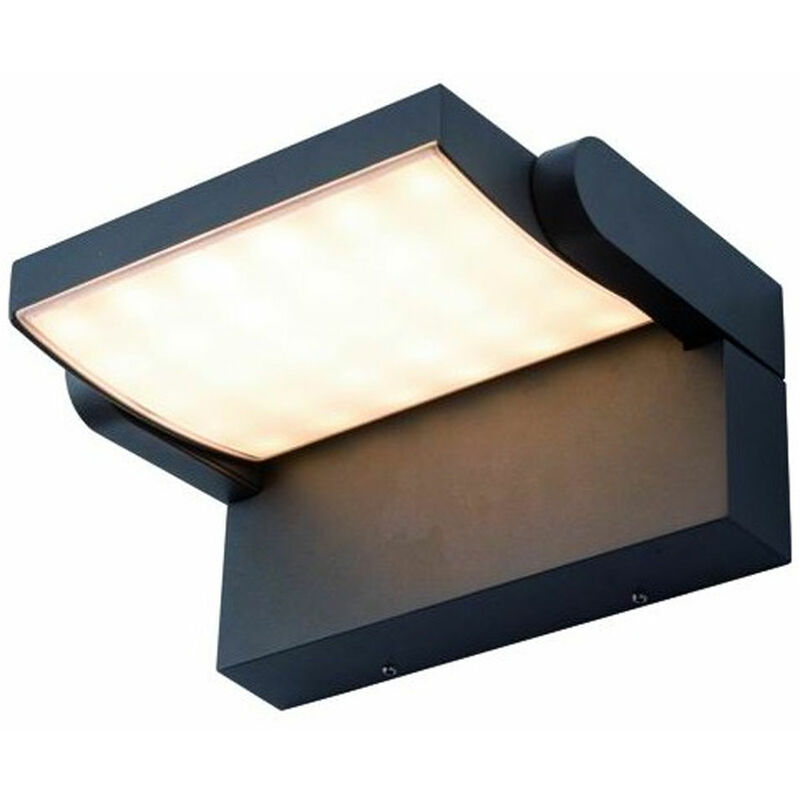 Image of Lampada LED da Parete 12W 750lm Applique Alluminio Illuminazione Esterno Moderno