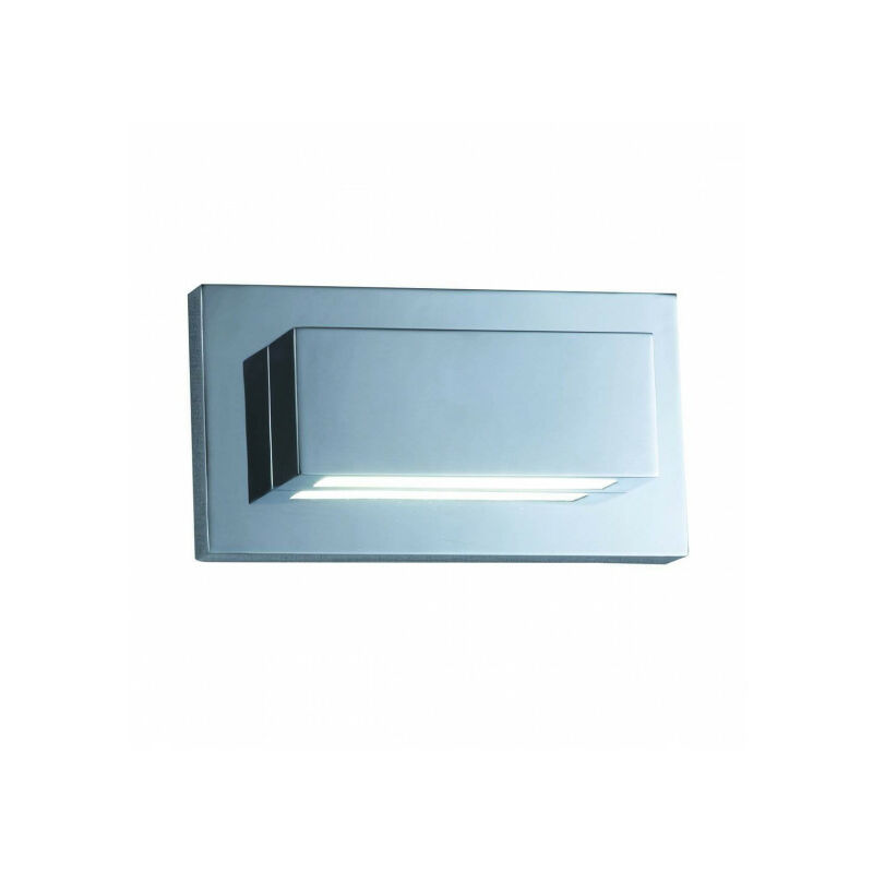 Applique Led Wall, en chrome et polycarbonate