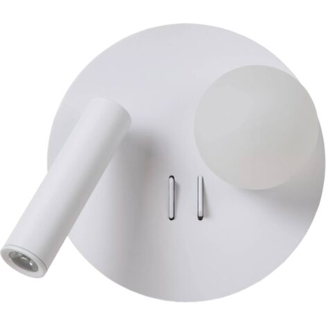 Applique lettura doppia bianca MATIZ LED 7W Lucide
