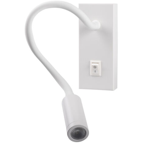 Applique lettura Kanlux TONIL LED 3,3W 3000K bianca