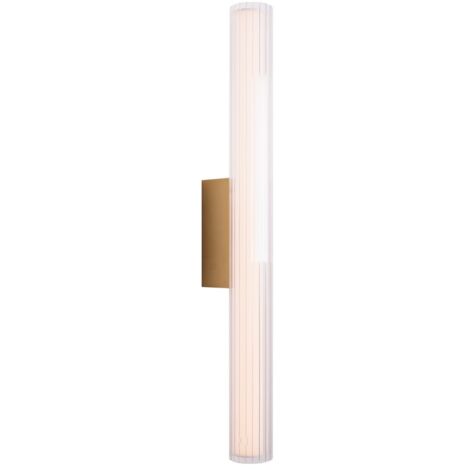 Applique lineare oro 61cm LED 12W Fayette Maxlight