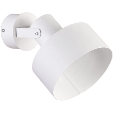 Applique loft bianca orientabile Rif Plus E27 15W Sigma