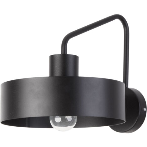 Applique loft nera Jumbo E27 15W 1 luce Sigma Lighting