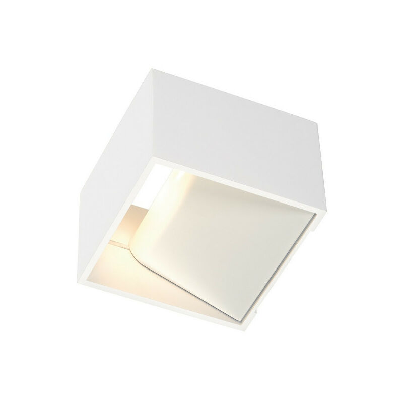 LOGS IN applique carrée blanche 6,7W LED 3000K (151321)