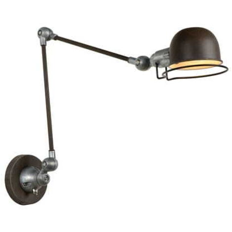 Applique Lucide Honore bronzo/argento E14 40W metallo