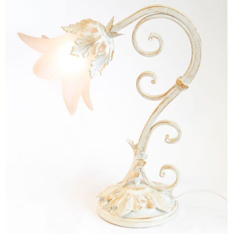 APPLIQUE LUME LUMETTO PARIS IN FERRO BATTUTO CRUCCOLINI LANTERNE LAMPADE AVORIO
