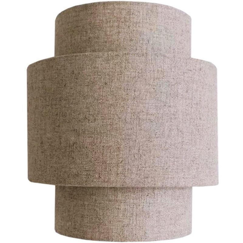 Applique luminaire en lin naturel Opjet