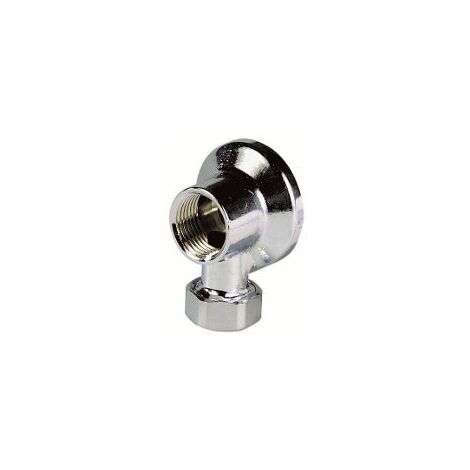 applique - machine à laver - 15 x 21 - en laiton - chromé - avec écrou 12 mm - altech 4071056