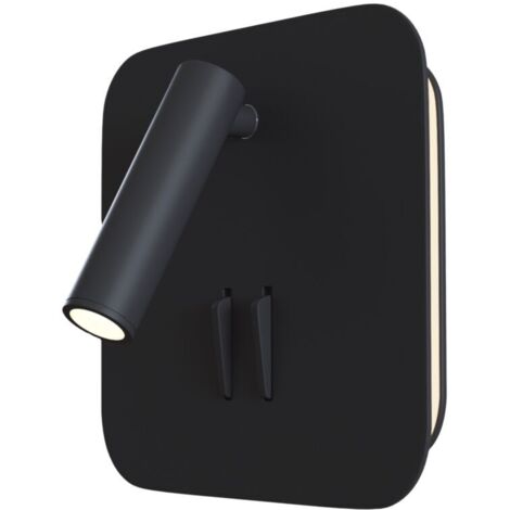 Applique Maytoni IOS 176 nera LED 9W 2 luci 3000K 550lm