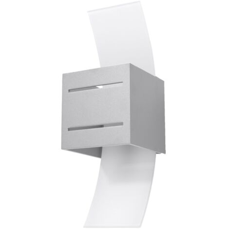APPLIQUE MERITO 1 G9 GRIS ALU LUMILO 02.108.02