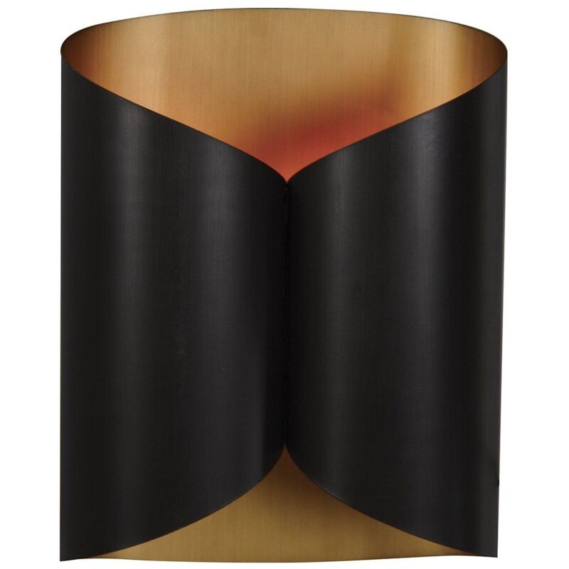 Applique métal noir Papyrus - Noir - Signature