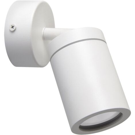 Applique métal orientable IP44 blanche applique GU10