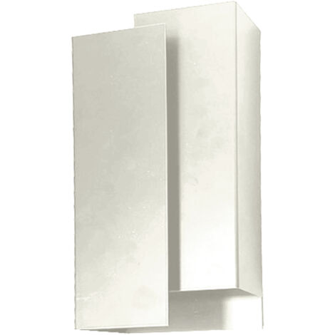 Applique minimal bianca rettangolare Wall 2xG9 8W Luminex
