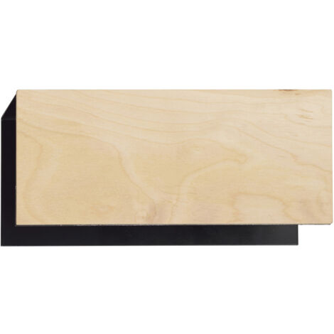 Applique Minimal Sarutahiko Acciaio Nero 1 Luce E27 Ip20