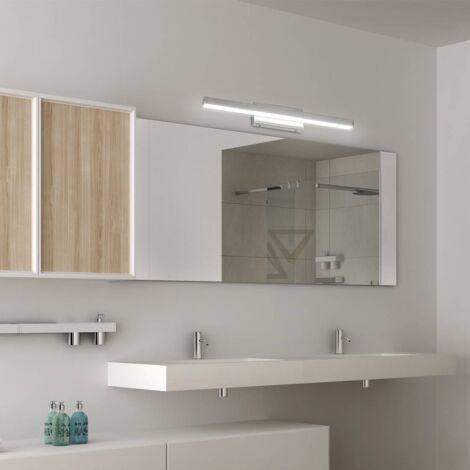 Applique miroir SDB LED 18W chrome John 6129 Rabalux
