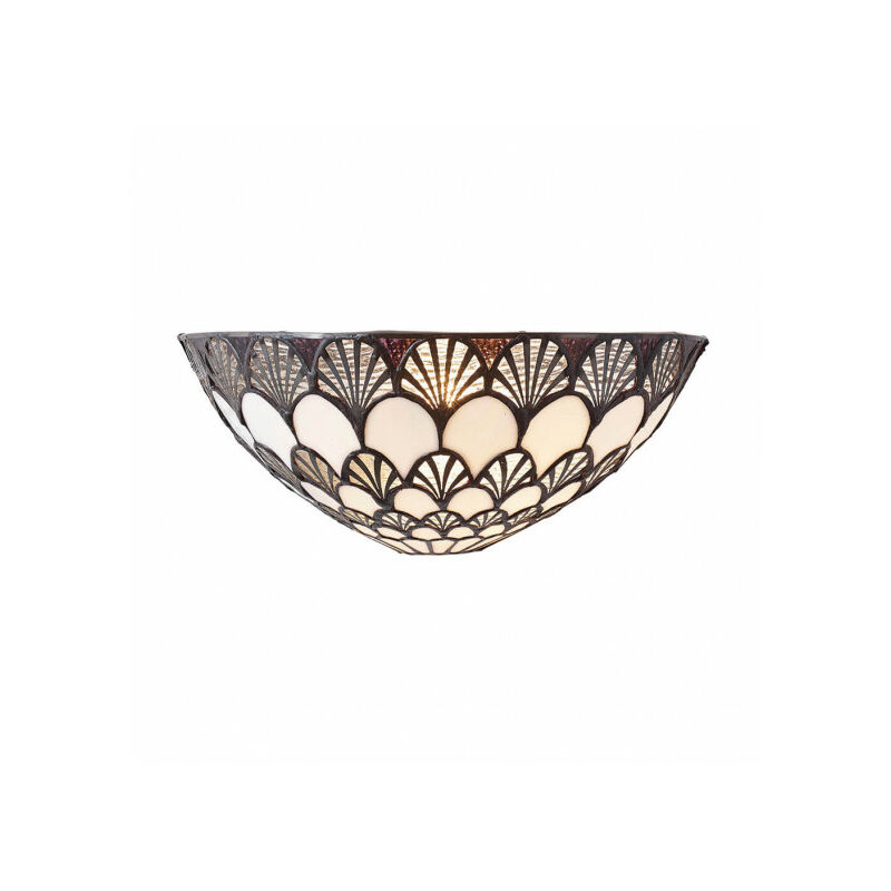 Applique Missori, verre et métal - Marron